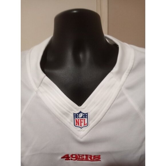 Michael Crabtree #15 San Francisco 49ers Nike On Field White Jersey Mens 2XL - Picture 4 of 15